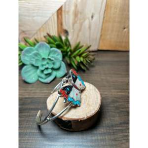 Tamara Pinto Fashion <b>Cuff</b> <b>Bracelet</b> Multi-Strone and Sterling <b>Silver</b> - Product Image 2