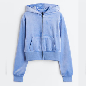 Top Casual de Mujer, Estilo Oversize y Corto, de Primera Calidad, 240 g/m², 42% Algodón, 58% Poliéster, Invierno, Lavado Personalizado, Liso - Product Image 4