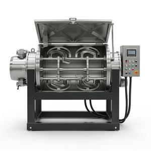 Malaxeur à palettes industriel pliable avec moteur électrique, capacité de 1000 L, matériau SUS304, mélange efficace, fonctionnement facile - Product Image 1