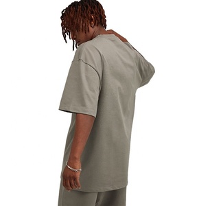 เสื้อยืดโอเวอร์ไซส์สำหรับผู้ชายผ้าคอตตอนหนาพิเศษ300ออกแบบได้ตามต้องการระบายอากาศได้ดีแห้งเร็ว XL ผู้ใหญ่พิมพ์ลายสตรีทแวร์แบบยั่งยืน - Product Image 5