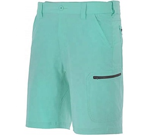 Shorts de golf pour hommes, été, séchage rapide, anti-plis, respirants, en tissu Oxford, taille mi-haute, avec logo personnalisé et cordon de serrage - Product Image 4
