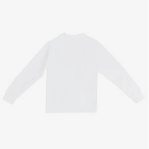 เสื้อสเวตเชิ้ตแขนยาวลำลอง ผ้าฟลีซเนื้อหนาปานกลาง ลายตัวอักษร คอกลม แขนยาว ไหล่ตก - Product Image 5