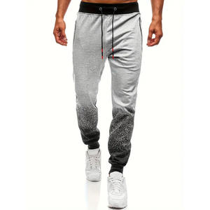 Custom Digital Printed Mens Jogger Pants Anti-Pilling Polyester Cotton OEM <b>Training</b> Sportswear <b>Trousers</b> - Product Image 6