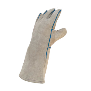 Gants de travail de soudage personnalisés OEM en cuir de vache de qualité supérieure résistants à la chaleur gants de sécurité pour les mains meilleure vente - Product Image 2