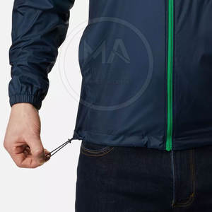 Chaquetas cortavientos con capucha de diseño personalizado de alta calidad para hombre, ropa de calle de Color sólido para chaqueta de invierno para hombre - Product Image 6