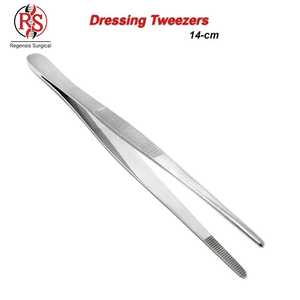 Ensemble de 3 outils dentaires réutilisables, pinces à dissection médicales, pinces à tissus, pinces manuelles en acier, pinces à coton - Product Image 4