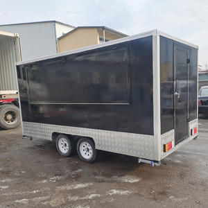 Food Truck mobile entièrement équipé pour la vente de pizzas, de cafés et de snacks avec des unités de cuisine et de réfrigération - Product Image 1