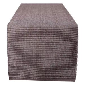100% coton côtelé Table napperon et coureur de luxe moderne solide carré motif lin napperons pour la maison hôtels mariages - Product Image 1