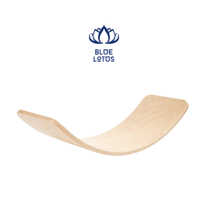 Wooden Wobble Balance <b>Board</b> <b>Kids</b> Toddler Open Ended Learning Toy Rocker for <b>Body</b> Training Wooden - Product Image 1