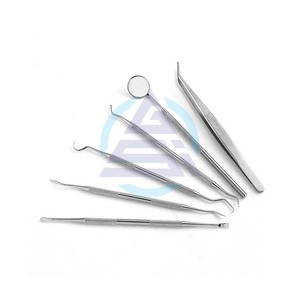 Faucille tartre détartreur dents Pick spatule miroir dentiste cadeau soins bucco-dentaires outils de nettoyage des dents ensemble dentaire instruments chirurgicaux - Product Image 1