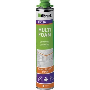 ILLBRUCK Espuma PUR 1K FM220 750 ml B2 Amarilla para Manualidades con Guantes Desechables - Product Image 1