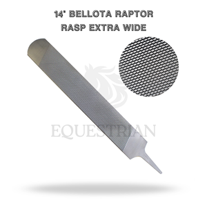 Râpe à sabots Bellota Raptor de 14 pouces, extra large, outil de fermeur pour le soin et la coupe des sabots de cheval - Product Image 2