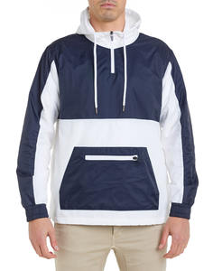 Chaqueta Cortavientos de Alta Calidad Personalizada con Media Cremallera, Chaqueta Deportiva Unisex con Capucha, Cortavientos, Delgada, Impermeable, Muestra de Fabricación - Product Image 1