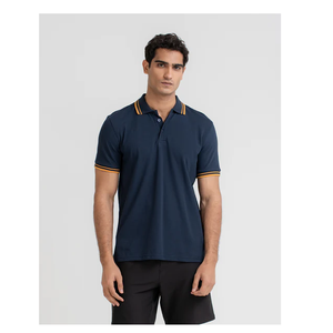 Comprar Polo básico clásico de calidad premium Camiseta de Jersey de ajuste clásico para hombre - Product Image 1
