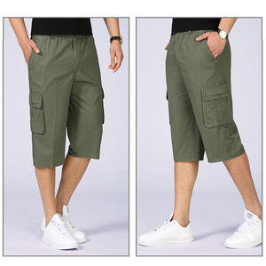 Cheap Price Wholesale Hot Selling Men Casual Summer Cotton Plus Size Cargo <b>Shorts</b> for Adult - Product Image 2