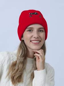 Gorro de Lana/Algodón Transpirable e Impermeable con Diseño Jacquard Unisex para Adultos, Servicio OEM, Venta al por Mayor, Personalizado con Imagen, Alta Calidad, Nuevo Diseño 2025 - Product Image 6