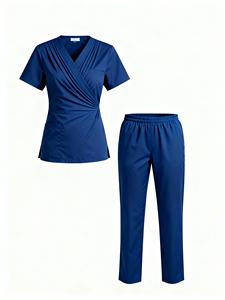 Meilleures ventes Uniformes d'infirmières pour hôpital, ensembles deux pièces, pantalon extensible en spandex, tenues de travail, pantalons de jogging pour infirmières, ensembles d'uniformes pour femmes - Product Image 2