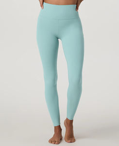 <b>Women's</b> High-Waist Breathable Seamless Fitness <b>Leggings</b> Fleece Fabric Yoga Pants Solid <b>Pattern</b> Casual Style Plus Size Hot Sale - Product Image 1