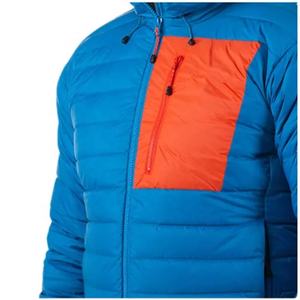 Veste d'hiver de randonnée en montagne imperméable réversible à fermeture éclair de marque privée, taille plus, réduction en gros - Product Image 2