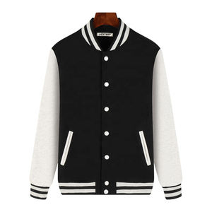 Wholesale High Street Style <b>Thin</b> Stand Collar Varsity <b>Jackets</b> Breathable Windproof <b>Waterproof</b> Custom Colors & Sizes - Product Image 4