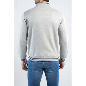 เสื้อโค้ทบ้า MMT09เกรย์ผู้ชายเสื้อโค้ทผู้ชายเสื้อโค้ทหนังกันน้ำแจ็กเก็ตหนังถอดออกได้มีซิปปิดได้ขี่จักรยาน XS - Product Image 3