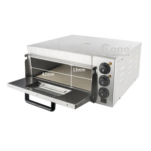 Bán buôn thép không gỉ duy nhất lò nướng bánh pizza điện Countertop Baking thiết bị cho ngoài trời & khách sạn sử dụng nhà máy cung cấp - Product Image 1