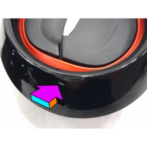 GRILLES DE VENTILATION DU TABLEAU DE BORD DROITE ET GAUCHE RENAULT Captur Série 687602287R (13>19) - Product Image 4