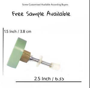 Boutons d'armoire modernes en bois de résine et poignée de traction pour cuisine chambre et salle de bain pour commode armoire et porte - Product Image 3