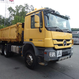 รถบรรทุกหนักมือสอง ปี 2012 ACTROS 3346 6x6 ยูโร 5 ดีเซล แบบดั๊มพ์ เกียร์ 360 กล้อง 360 องศา พวงมาลัยซ้าย 31-40 ตัน - Product Image 1