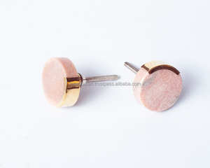 Tiradores de mármol modernos exclusivos, tiradores de cajón de puerta decorativos modernos para cocina, dormitorio, gabinetes de Hotel, para decoración de muebles de tocador - Product Image 1