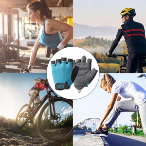 ถุงมือขี่จักรยานครึ่งนิ้วระบายอากาศได้ดีถุงมือขี่จักรยานกันลื่น - Product Image 5