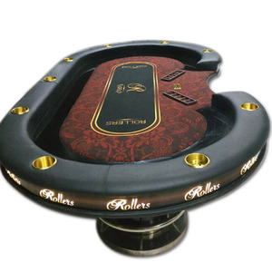 Table de Poker personnalisée de luxe moderne, Tables de Poker personnalisées, vente de Casino de meilleure qualité - Product Image 2