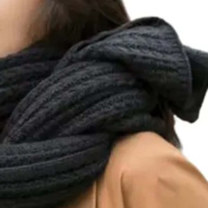 OEM Khimar <b>Winter</b> Scarf Women Shawls Wrap Fashion Plaid <b>Warm</b> Thick Cashmere Scarves Female Neck Warmer Hijab Wrap for Girls - Product Image 2