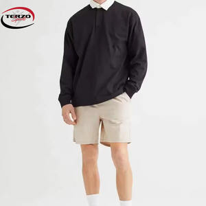 กางเกงขาสั้นเล่นกีฬาของผู้ชายใหม่2025ระบายอากาศได้ดีผ้าฝ้าย100% กระเป๋ามือด้านข้างผ้ายืดระบายอากาศได้ดีเอวสูงสำหรับฤดูร้อน - Product Image 5