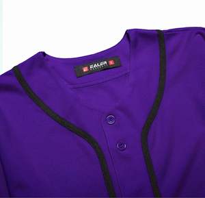 Maillot de Baseball personnalisé respirant Sublimation chemise d'équipe personnalisée pour le sport hommes femmes jeunes - Product Image 4