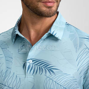 Offre Spéciale Chemise de golf pour hommes Chemise de golf confortable à séchage rapide de haute qualité pour toute la journée - Product Image 4