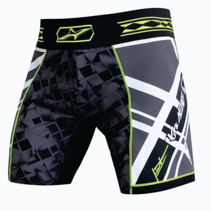 Alta calidad personalizado OEM al por mayor MMA pantalones cortos Material de poliéster de secado rápido transpirable hombres Diseña tus propios pantalones cortos MMA - Product Image 2