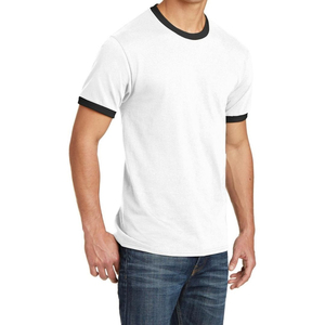 Camisetas Personalizadas con Bordado para Hombre, Corte Holgado, Manga Regular, Cuello Redondo, 100% Algodón, Diseño con Letras - Product Image 2