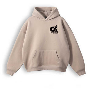 High Quality <b>Men</b> Heavy <b>Hoodie</b> 100% Cotton <b>Thick</b> Fleece Pullover Drop Shoulder Hoodies Unisex Custom Oversize Hoodies For <b>Men</b> - Product Image 1