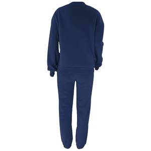 Survêtement sportif, surdimensionné, durable, confortable et extensible, à col ras du cou, polyvalent et décontracté de qualité supérieure - Product Image 2