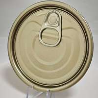 Haute qualité 300 #   Bouchon à ouverture facile (EOE) plaqué or 72,9 mm