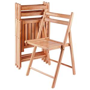 Venta de Sillas Plegables Ofertas en Silla Plegable de Madera Nueva - Product Image 2