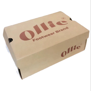 Caja de cartón corrugado de 3 capas hecha a mano, impresión flexográfica de Vietnam, 2mm de espesor. Empaquetado personalizable de la ropa del zapato del patrón - Product Image 1