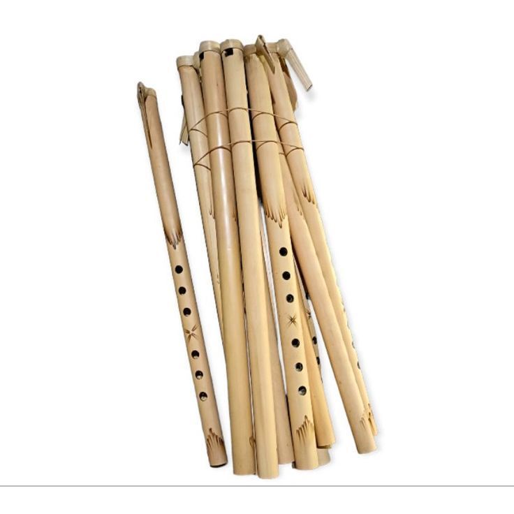 Solid Wooden Flute With Unique Finish