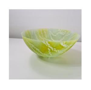 Bol en résine fait à la main finition brillante polie design élégant parfait pour les collations aux fruits salades ou la décoration de la maison - Product Image 1