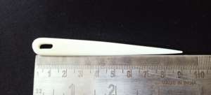 Aiguilles à tricoter modernes et écologiques, fabriquées à la main, en os de buffle, pour la vente en gros aux magasins de fils et de fibres – Collection TIMELESS CRAFT - Product Image 4