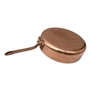 Poêle à frire de 8 pouces en acier inoxydable 304 à cinq couches écologique, argentée, vente en gros, contact alimentaire, revêtement antiadhésif, couvercle en verre, cuisine - Product Image 4