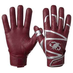 ถุงมือตีเบสบอลราคาส่ง พิมพ์สีตามสั่ง แบรนด์ดัง รองรับข้อมือ ยืดหยุ่น คุณภาพสูง ถุงมือตีซอฟต์บอล - Product Image 1