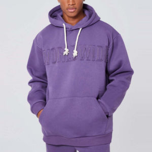 Vente chaude Meilleure Vente Sweats à Capuche Logo Personnalisé Sweats à Capuche en Relief Coton Mélangé Taille Couleur Unie Nouvelle Mode Sweats à Capuche pour Hommes en Relief - Product Image 5