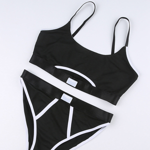 ชุดเซ็ตเสื้อครอปและกางเกงขาสั้นผู้หญิงสำหรับฤดูร้อน ผลิตตามสั่ง แบรนด์ส่วนตัว ผ้าฝ้าย 100% เป็นมิตรกับสิ่งแวดล้อม ระบายอากาศได้ดี - Product Image 6